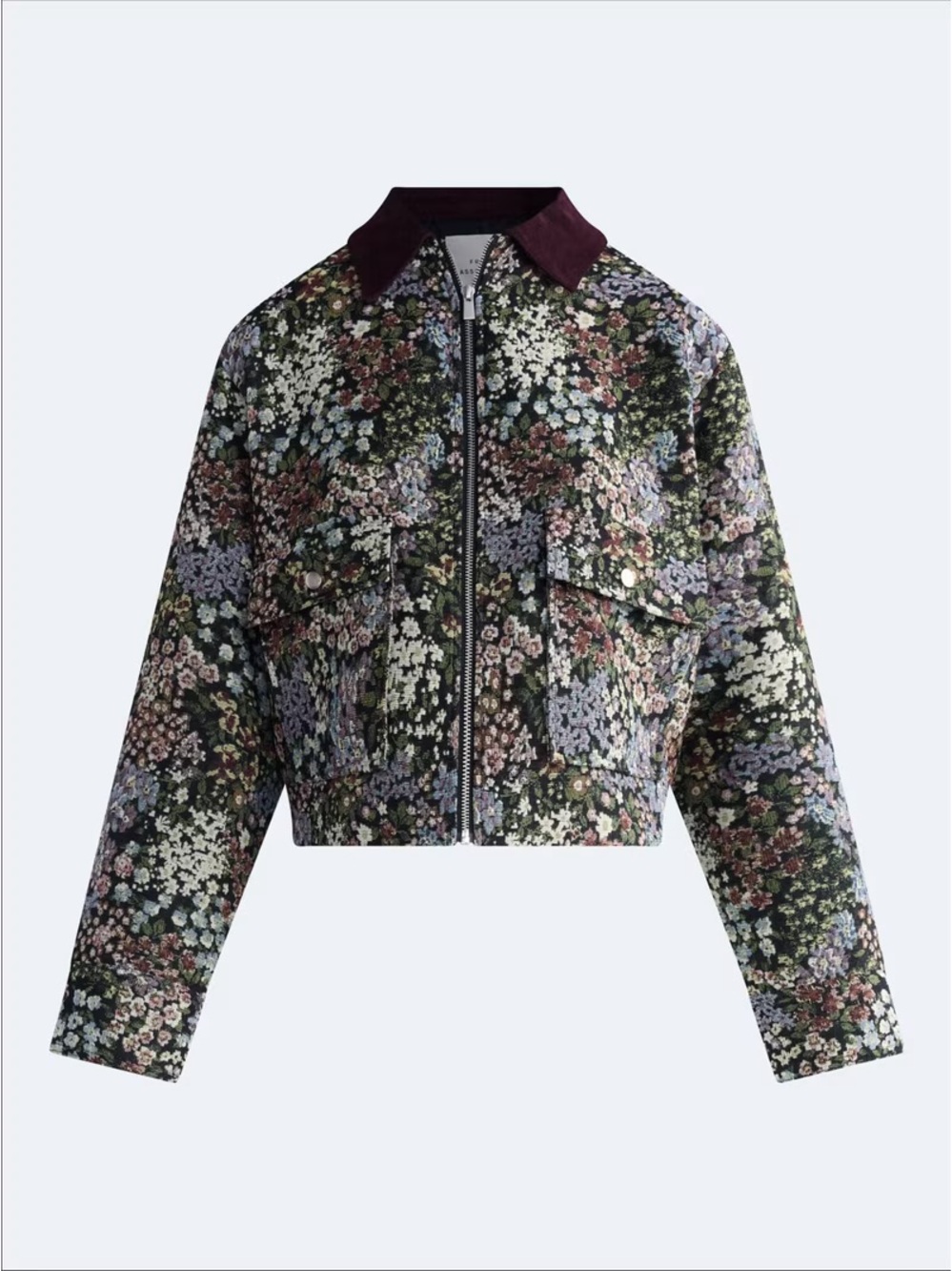 Jacquard Floral Jacket